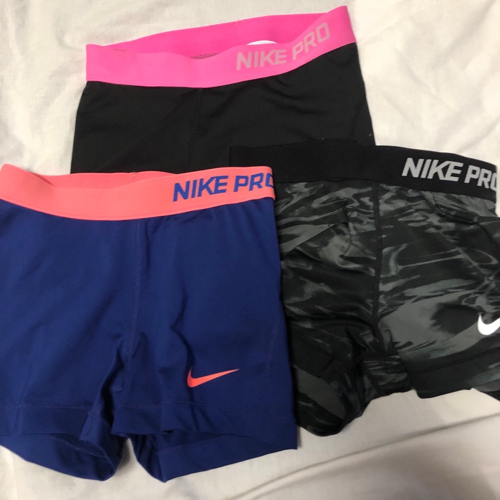 Nike pro work our shorts